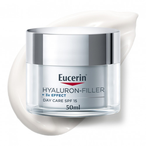 يوسرين كريم النهاري بحمض الهيالورونيك SPF 15 50 مل