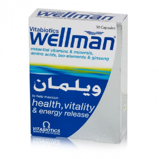فيتابيوتكس ويلمان فيتامينات و معادن 30 كبسولة