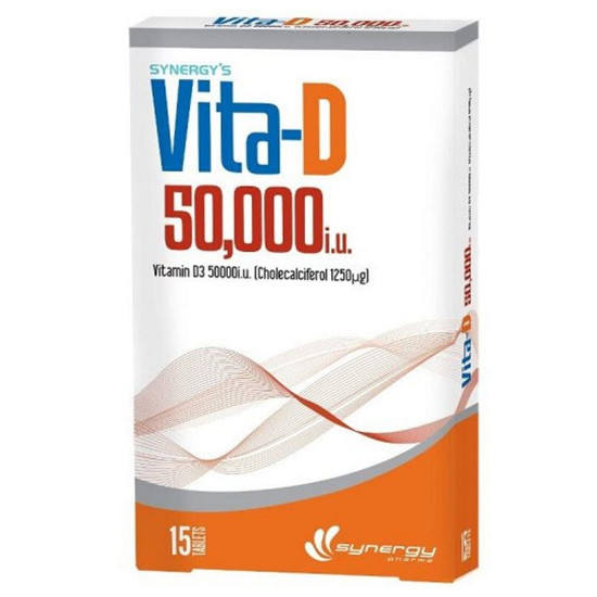 فيتا-دي 50000 وحدة دولية فيتامين د 15 قرص