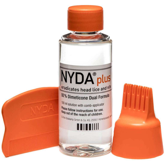 نايدا بلس مضاد للقمل مع مشط - 100 مل نايدا بلس مضاد للقمل مع مشط - 100 مل