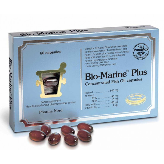 بيو-مارين اوميجا 3 زيت السمك 60 كبسولة هلامية