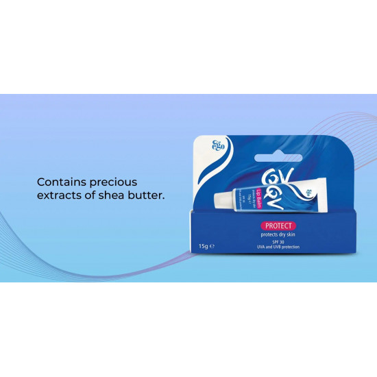 كيو في مرطب شفايف SPF 30 15 جم