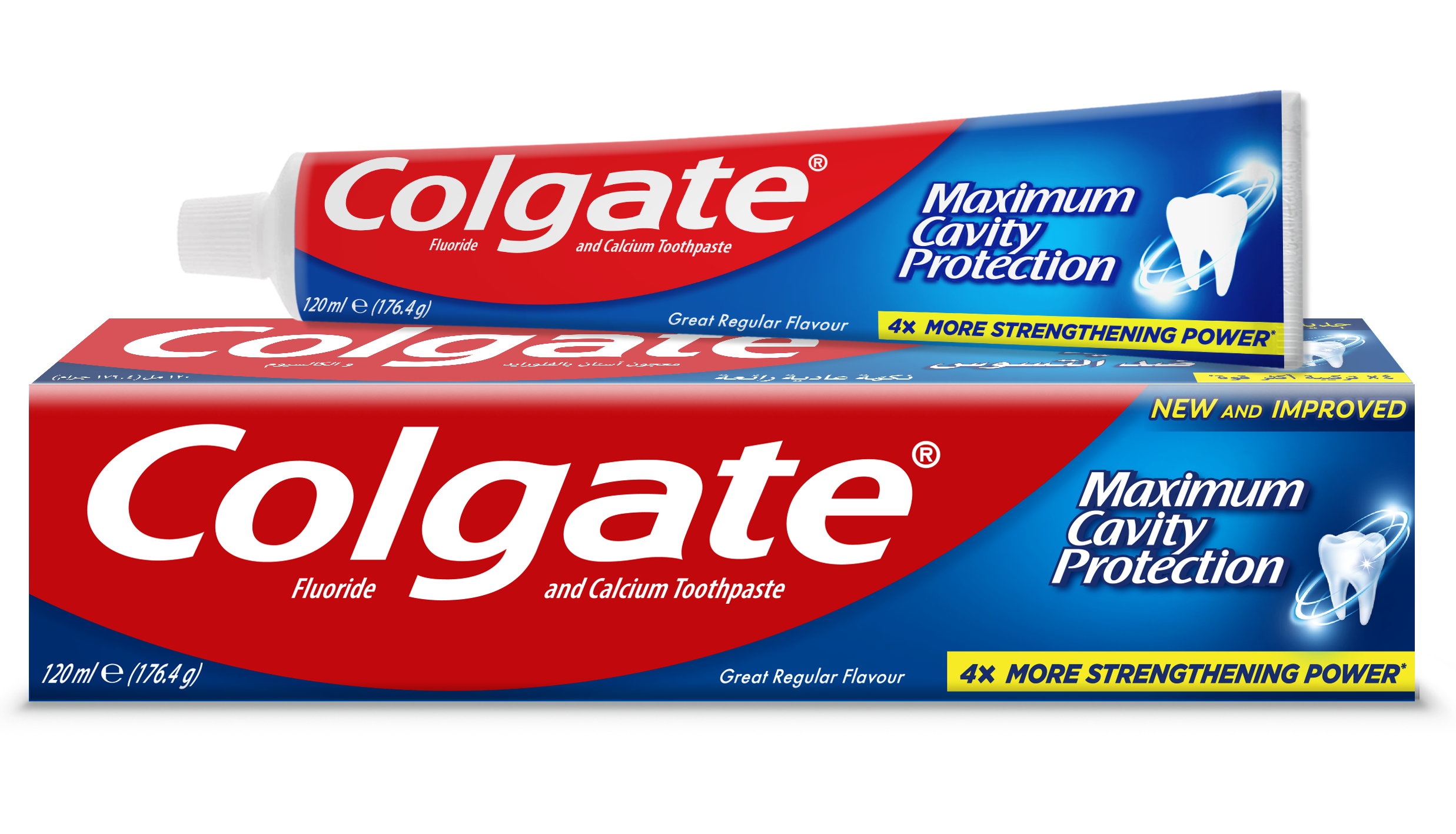 كولجيت معجون أسنان حماية ضد التسوس 120 مل كولجيت معجون أسنان حماية ضد التسوس 120 مل