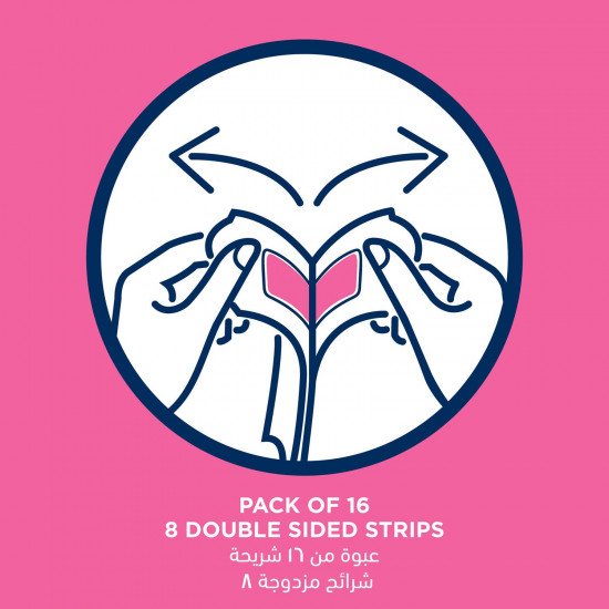 ڤيت شرائح شمعيه للبكيني والابطين 16 قطعة