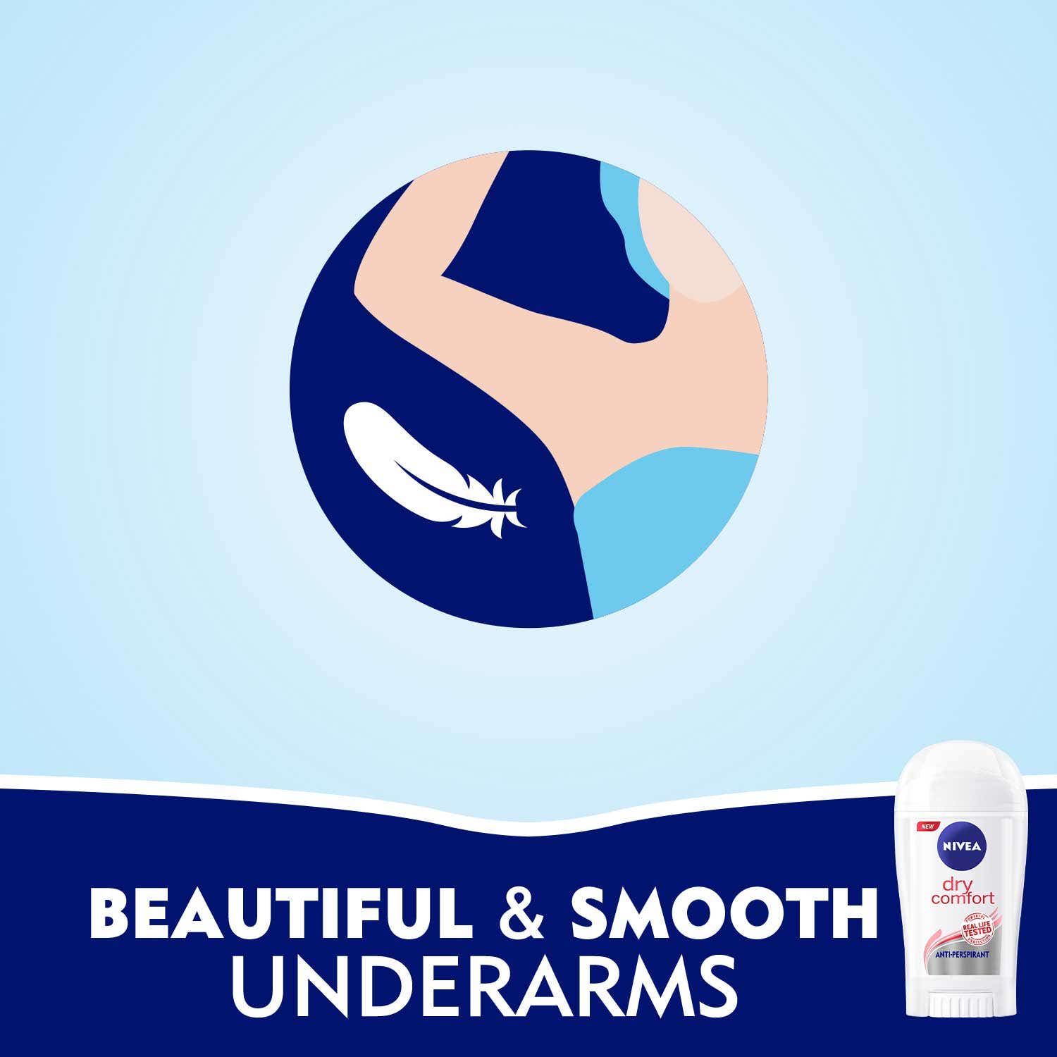 نيفيا ستيك للعرق دراي للنساء 40 مل نيفيا ستيك للعرق دراي للنساء 40 مل