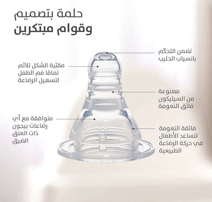 بيجون رضاعة بلاستيك للعصير 50 مل (BPA Free)