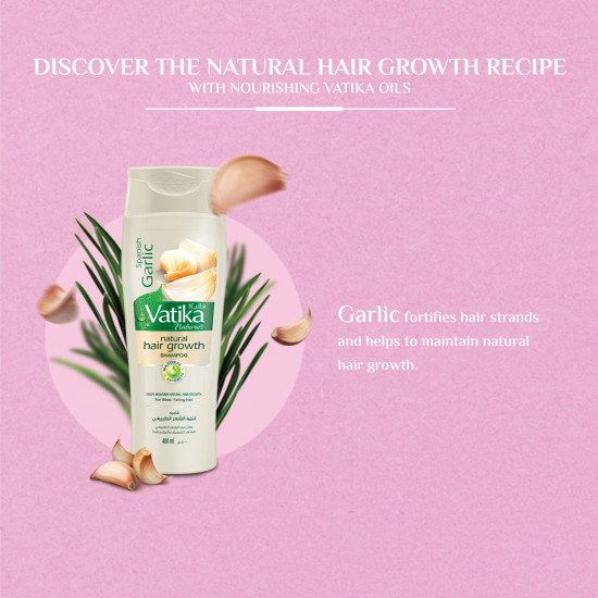 فاتيكا شامبو بالثوم 400 مل