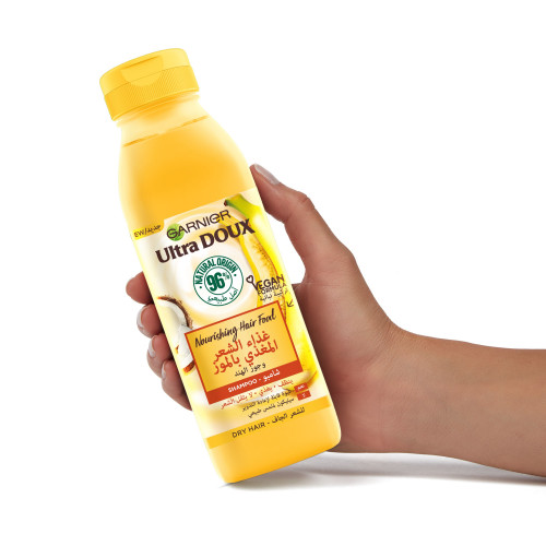 الترا دو غذاء الشعر شامبو مغذي بالموز 350 مل