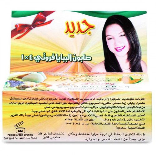 بابايا صابونه فروتى 135 جم 4*1