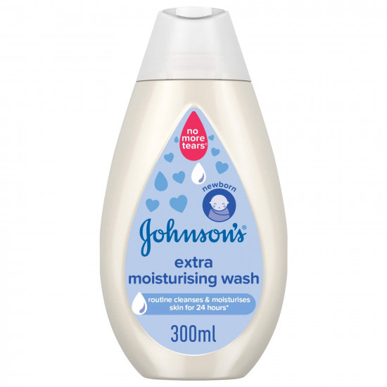 جونسون غسول غسول لترطيب فائق 300 مل