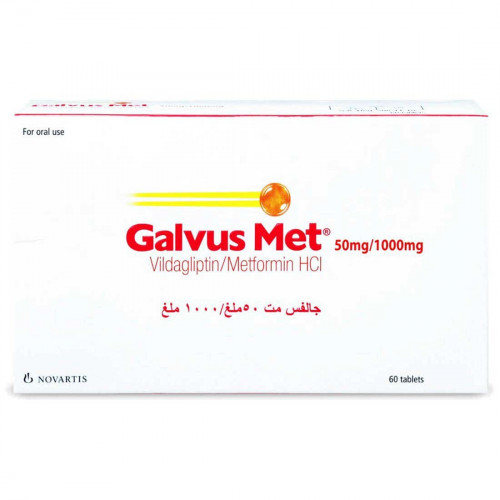 جالفس مت 50/1000 مجم 60 قرص جالفس مت 50/1000 مجم 60 قرص