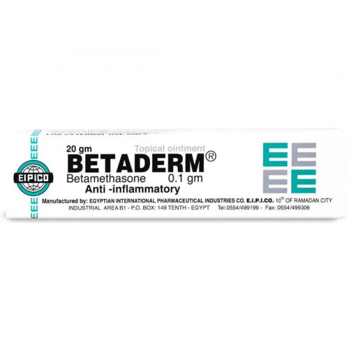 بيتاديرم 100 مجم مرهم 20 جم