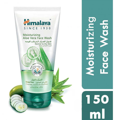 هيمالايا غسول الصبار/الخيار للوجة 150 مل هيمالايا غسول الصبار/الخيار للوجة 150 مل