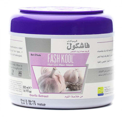 كاب - فاشكول حمام زيت خلاصة الثوم 500 مل كاب - فاشكول حمام زيت خلاصة الثوم 500 مل