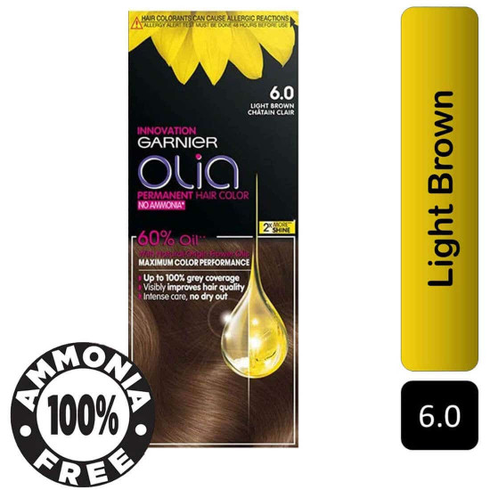 أوليا صبغة شعر بني فاتح 6.0 أوليا صبغة شعر بني فاتح 6.0