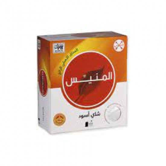 شاي المنيس أسود أكياس