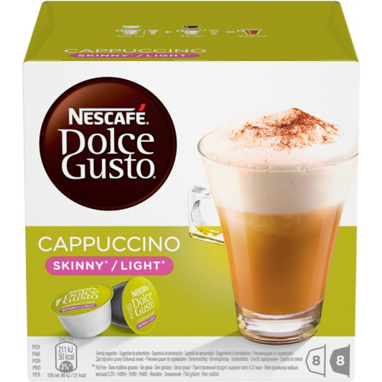 كبسولات قهوة سكيني من دولتشي جوستو كابتشينو