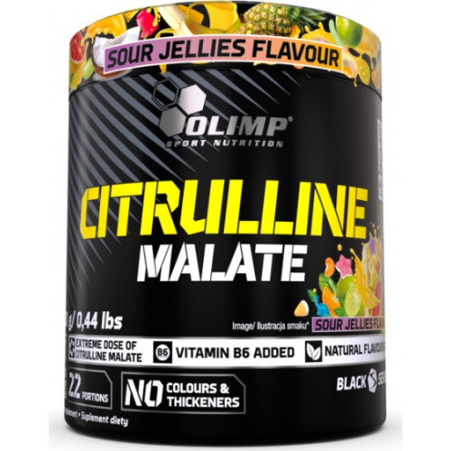 اوليمب سبورت نيوترشن - مكمل سيترولين مالات، 200 جرام نكة فواكة