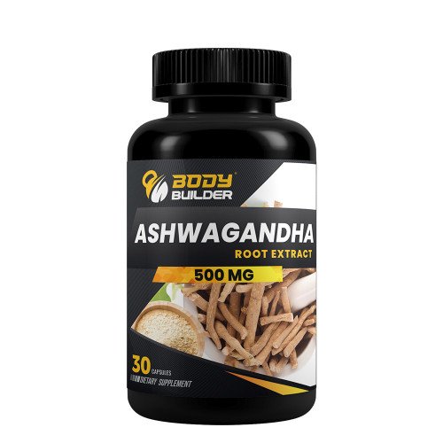 بودي بيلدر - اشواغاندا (30 كبسولة) - Body Builder Ashwagandha Root Extract