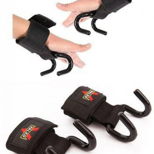 VALEO مسـاعد رفـع أثقـال بخطاف - أسـود - 2 قطعة