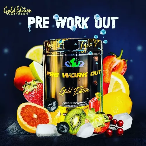 قولد اديشن بري ورك اوت بنكهة الفواكه 380 جم 38 سكوب