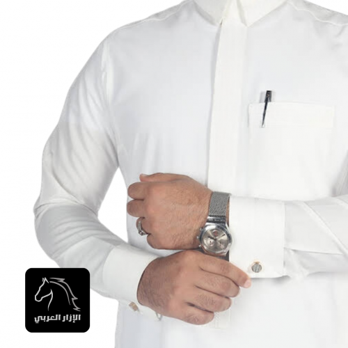 ثوب الأنيق الجاهز قماش قطني مميز