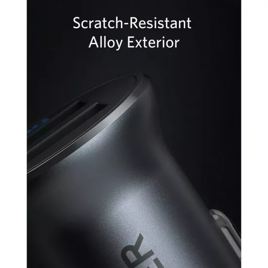 شاحن هاتف للسيارة من شركة أنكر - يحتوي على منفذين يو اس بي - ضمان 18 شهر - الدفع عند الإستلام متوفر لهذا المنتج شاحن هاتف للسيارة من شركة أنكر - يحتوي على منفذين يو اس بي - ضمان 18 شهر - الدفع عند الإستلام متوفر لهذا المنتج