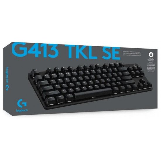 لوحة مفاتيح مخصصة للألعاب LOGITECH G413 TKL SE - ضمان لمدة سنة لوحة مفاتيح مخصصة للألعاب LOGITECH G413 TKL SE - ضمان لمدة سنة
