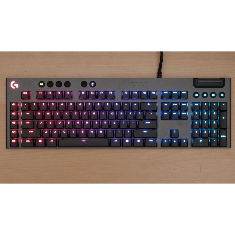 لوحة مفاتيح مخصصة للألعاب LOGITECH G815 - ضمان لمدة سنة لوحة مفاتيح مخصصة للألعاب LOGITECH G815 - ضمان لمدة سنة