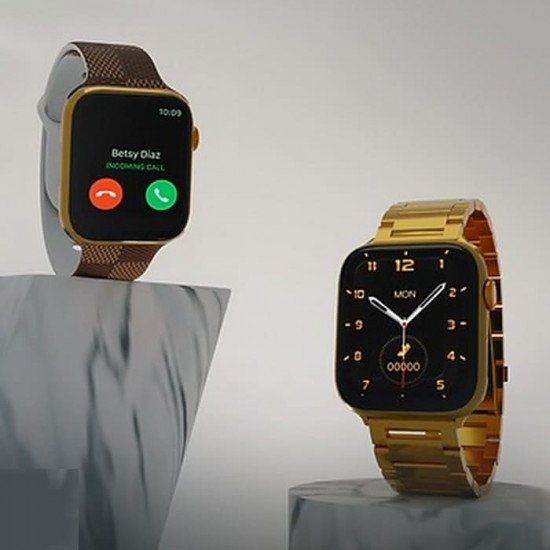 ساعة ذكية بلون ذهبي Hainoteko G8 Max - ضمان سنة  - الدفع عند الإستلام متوفر لهذا المنتج