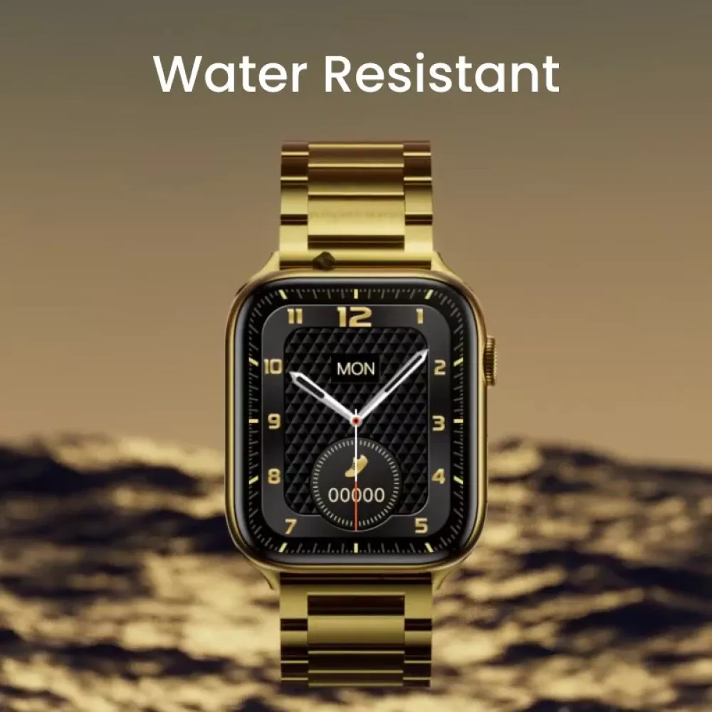 ساعة ذكية بلون ذهبي Hainoteko G8 Max - ضمان سنة  - الدفع عند الإستلام متوفر لهذا المنتج