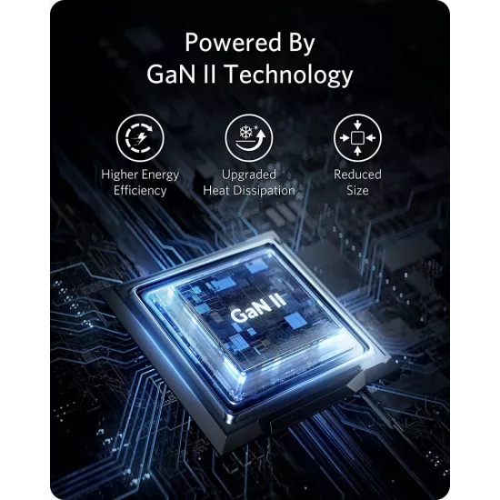 شاحن جداري بسرعة 30 واط من شركة أنكر - ضمان لمدة 18 شهر - لون أسود شاحن جداري بسرعة 30 واط من شركة أنكر - ضمان لمدة 18 شهر - لون أسود