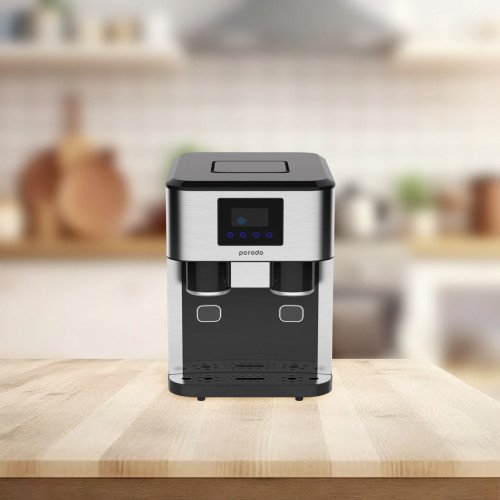 جهاز صنع الثلج 3 في و1 من شركة بورودو - ضمان لمدة سنة