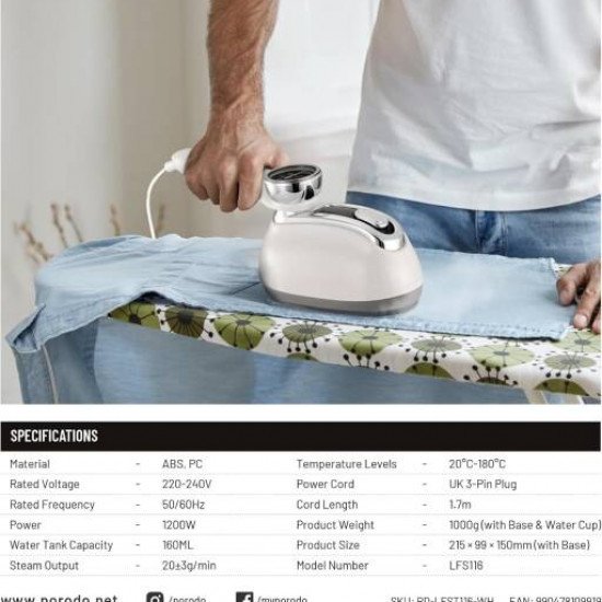 كاوية أنيقة وعصرية تجمع بين التصميم الكلاسيكي والتقنيات الحديثة لتوفير تجربة كيّ فعّالة ومريحة كاوية أنيقة وعصرية تجمع بين التصميم الكلاسيكي والتقنيات الحديثة لتوفير تجربة كيّ فعّالة ومريحة