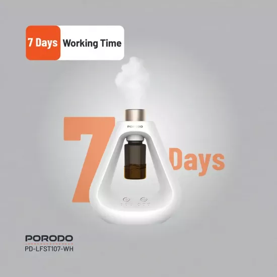 احصل على تجربة عطرية راقية مع موزع العطر المتطور الذي يعمل بتقنية النشر البارد دون الحاجة للماء - لون أبيض - ضمان لمدة سنة احصل على تجربة عطرية راقية مع موزع العطر المتطور الذي يعمل بتقنية النشر البارد دون الحاجة للماء - لون أبيض - ضمان لمدة سنة