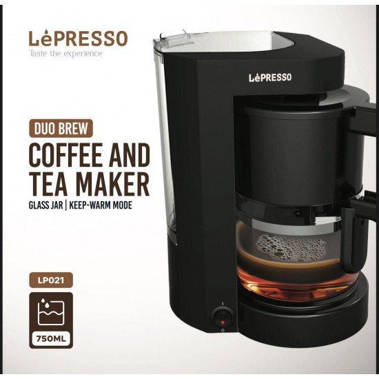 ارتقِ بتجربة تحضير مشروباتك الساخنة مع جهاز ليبرسو ديو برو لتحضير القهوة والشاي - ضمان لمدة سنة