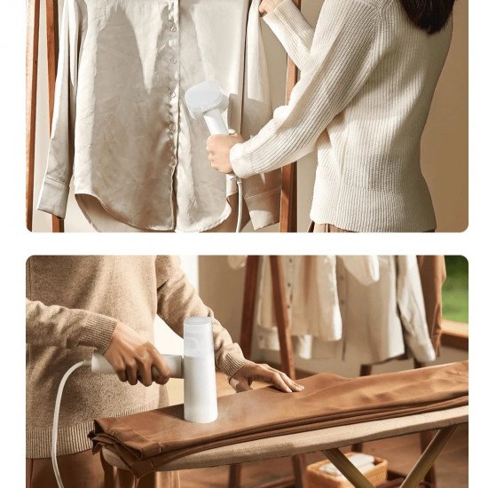 ودّع التجاعيد وصعوبة الكيّ مع مكواة البخار المحمولة من شاومي - ضمان لمدة سنة ودّع التجاعيد وصعوبة الكيّ مع مكواة البخار المحمولة من شاومي - ضمان لمدة سنة