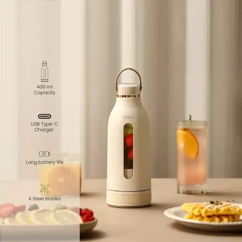 خلاط عصائر محمول بسعة 400ml - ضمان سنة - من شركة باوا خلاط عصائر محمول بسعة 400ml - ضمان سنة - من شركة باوا