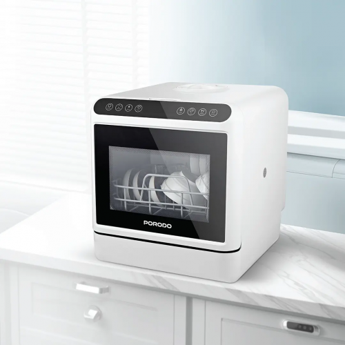 غسالة صحون أنيقة وصغيرة الحجم لتناسب جميع المطابخ - ضمان لمدة سنة