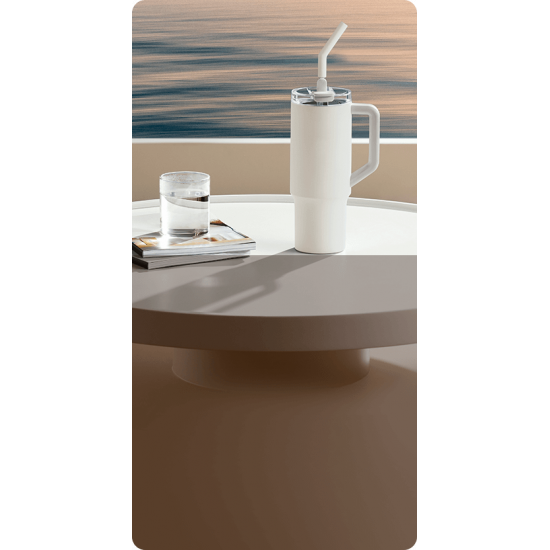 كوب حافظ للحرارة والبرودة مع أنبوب مدمج من شاومي كوب حافظ للحرارة والبرودة مع أنبوب مدمج من شاومي