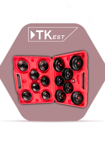 Oil filter cup wrench set