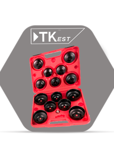 Oil filter cup wrench set