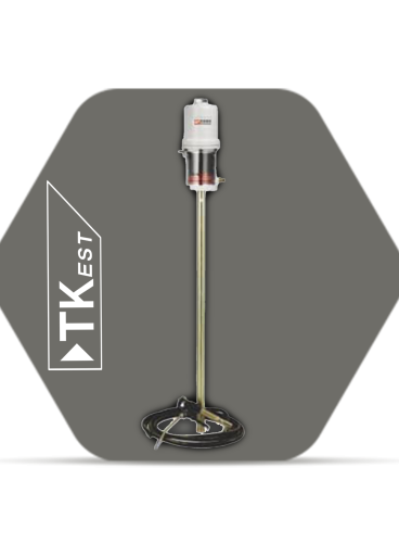 Air-lubricated shaft with accessories