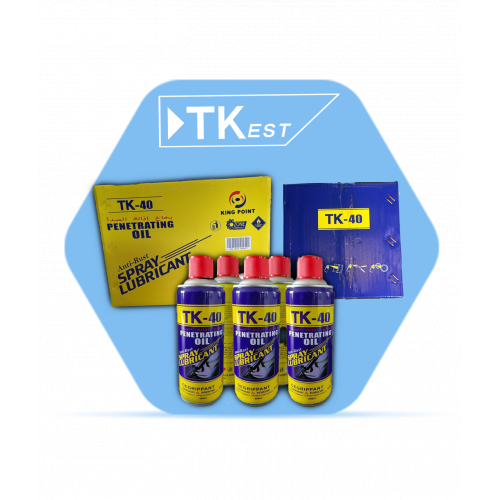 TK-40 بخاخ إزالة الصدأ وزيت التشحيم (كرتون)