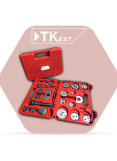 Brake pads set - 22 pieces