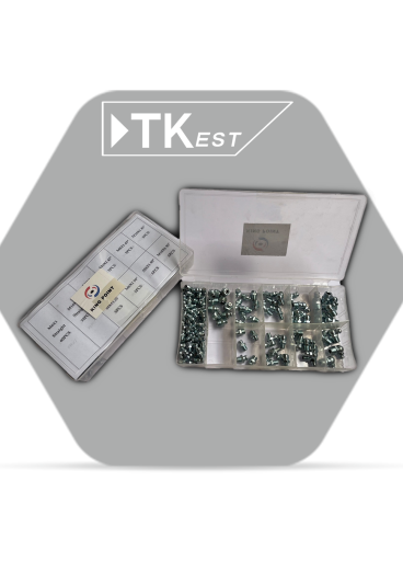 Lubrication fittings set - 110 pieces