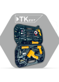 Multi-purpose air tool set - 61 pieces
