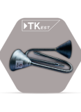 Flexible metal funnel for filling - oil injector