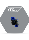 Automatic plastic connector