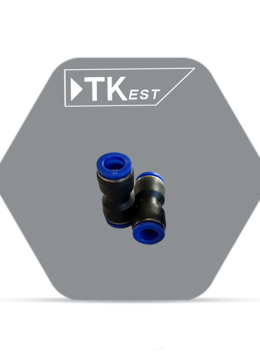 Automatic plastic connector